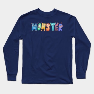 Monster characters Long Sleeve T-Shirt